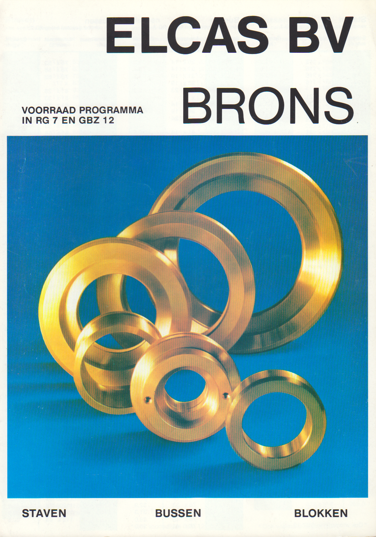 Elcas 1972 Strangguss Bronze